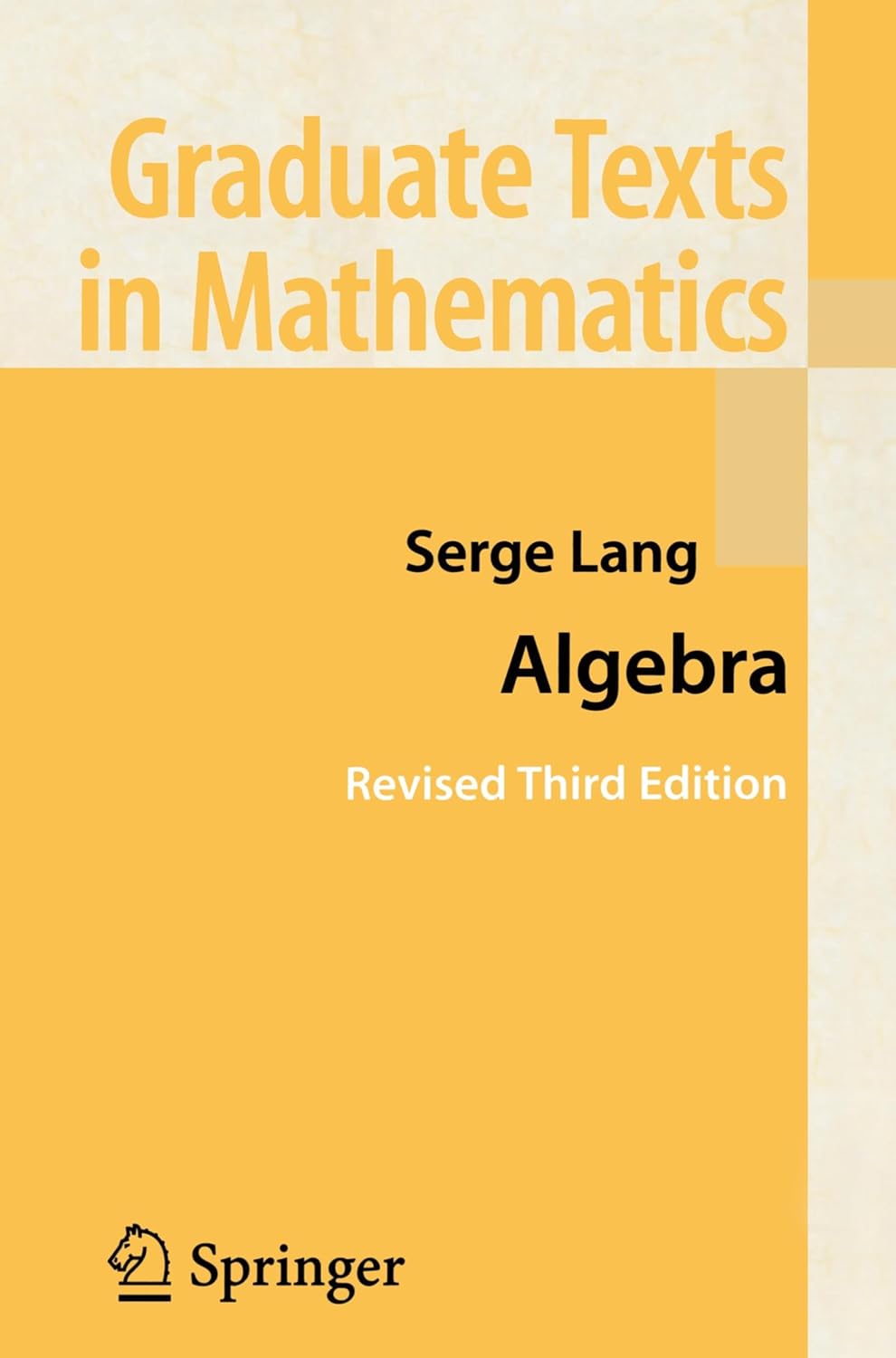 Lang Algebra