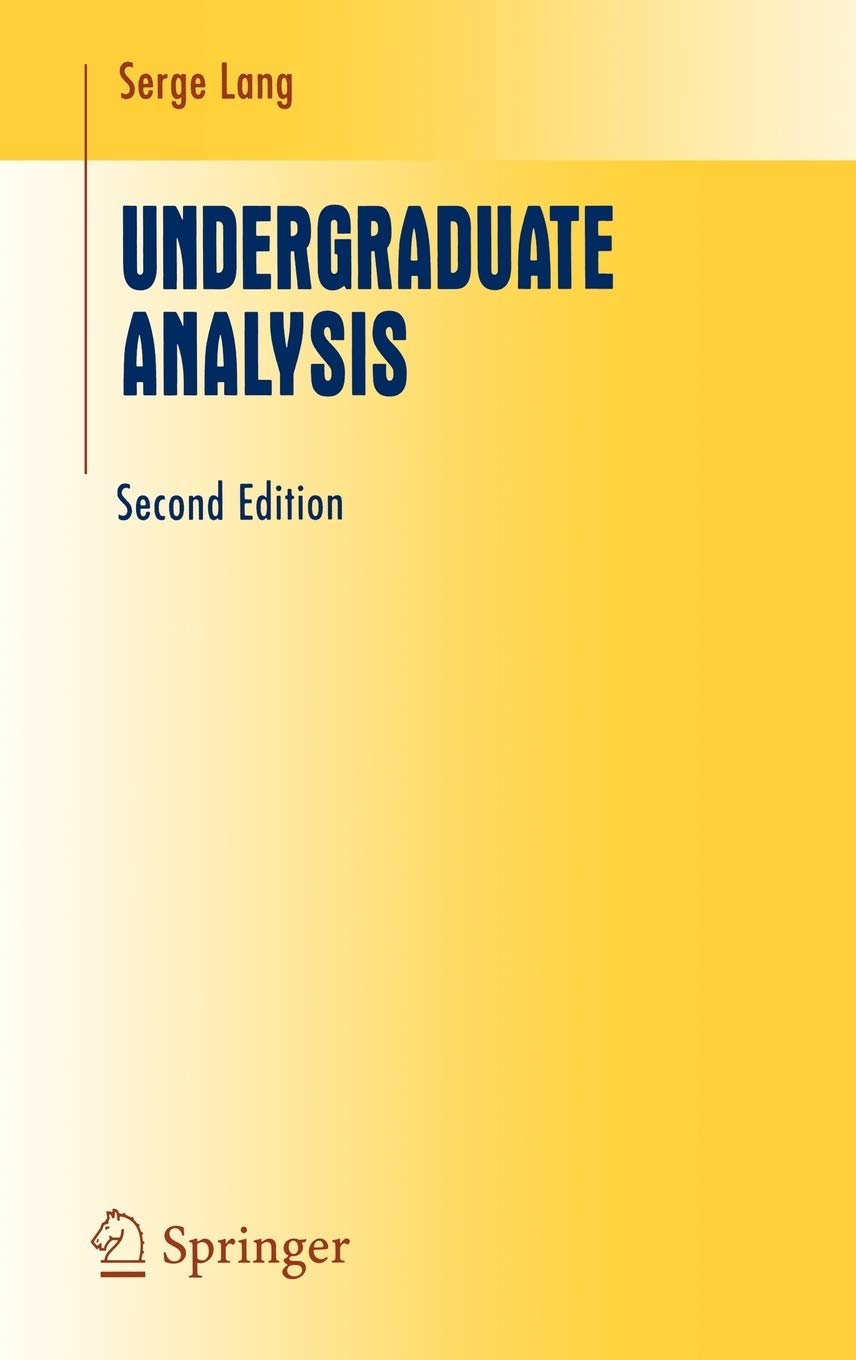 Undergraduate Analysis